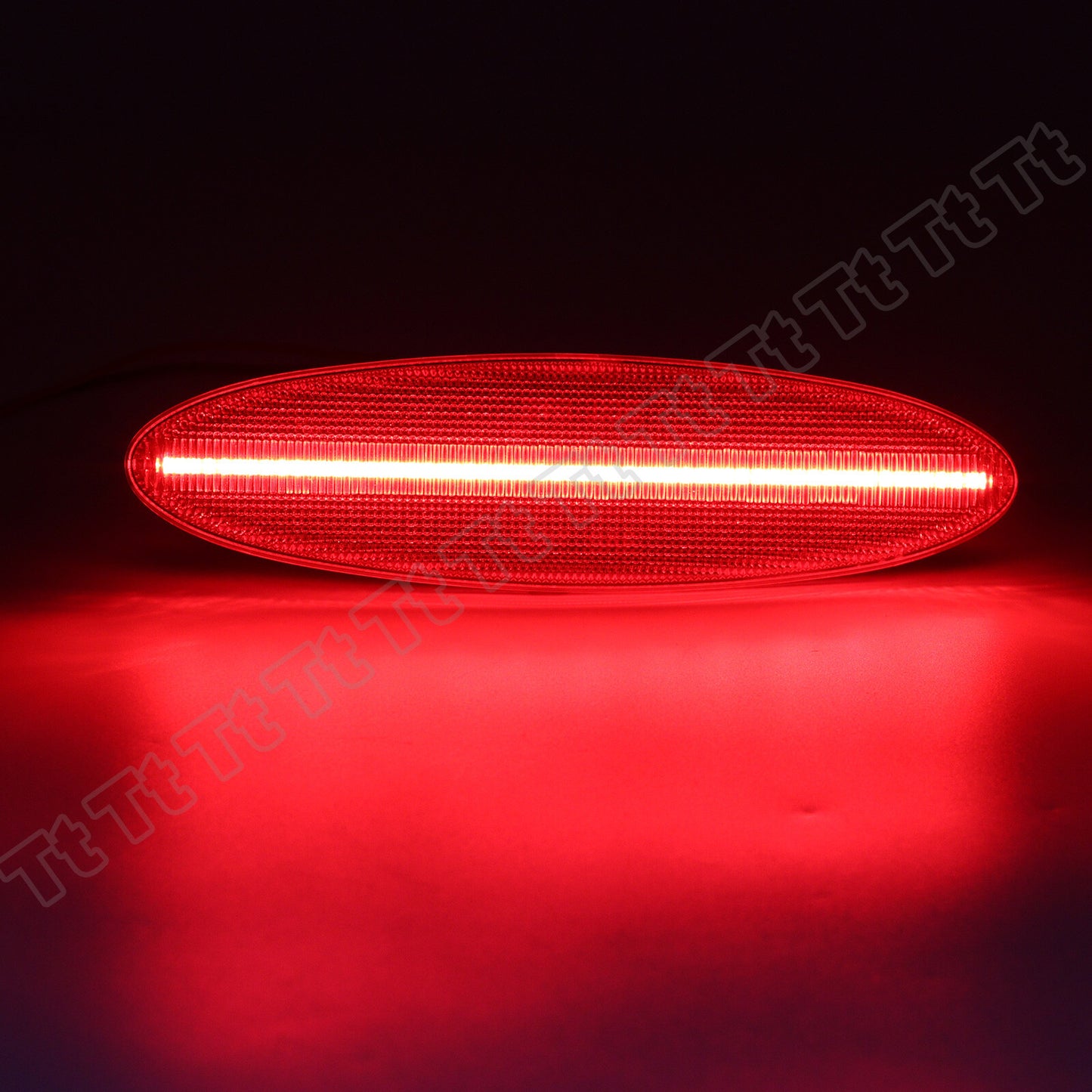 Red lens for 1997-2004 for Chevrolet for Corvette C5 LED rear bumper side marker lights