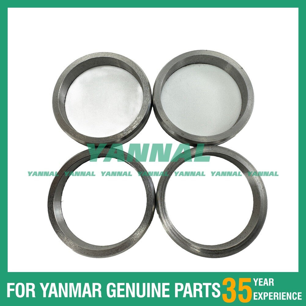 4-piece KD488D intake valve for seat set for FAWDE excavator engine parts -
