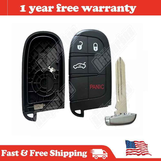 Fits For 2011-2023 for Dodge Charger Remote Key Fob Shell Case 68051387 M3N 40821302