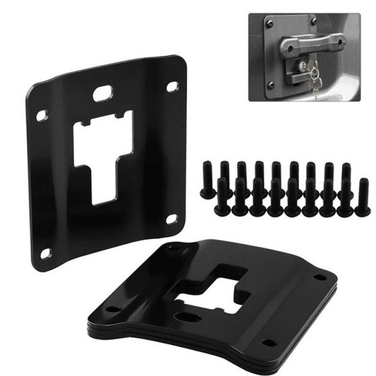 4pcs Truck Bed Cargo Tie Down Brackets Plates for Ford F150 F250 F350 2015-19 Q