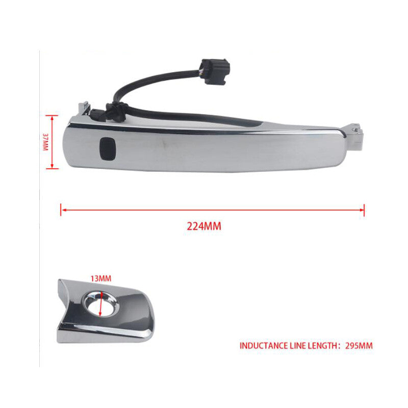 Chrome for 2006-2014 for Nissan X-Trail (T31) 80645-CA000 Outer Side Door Handle Q