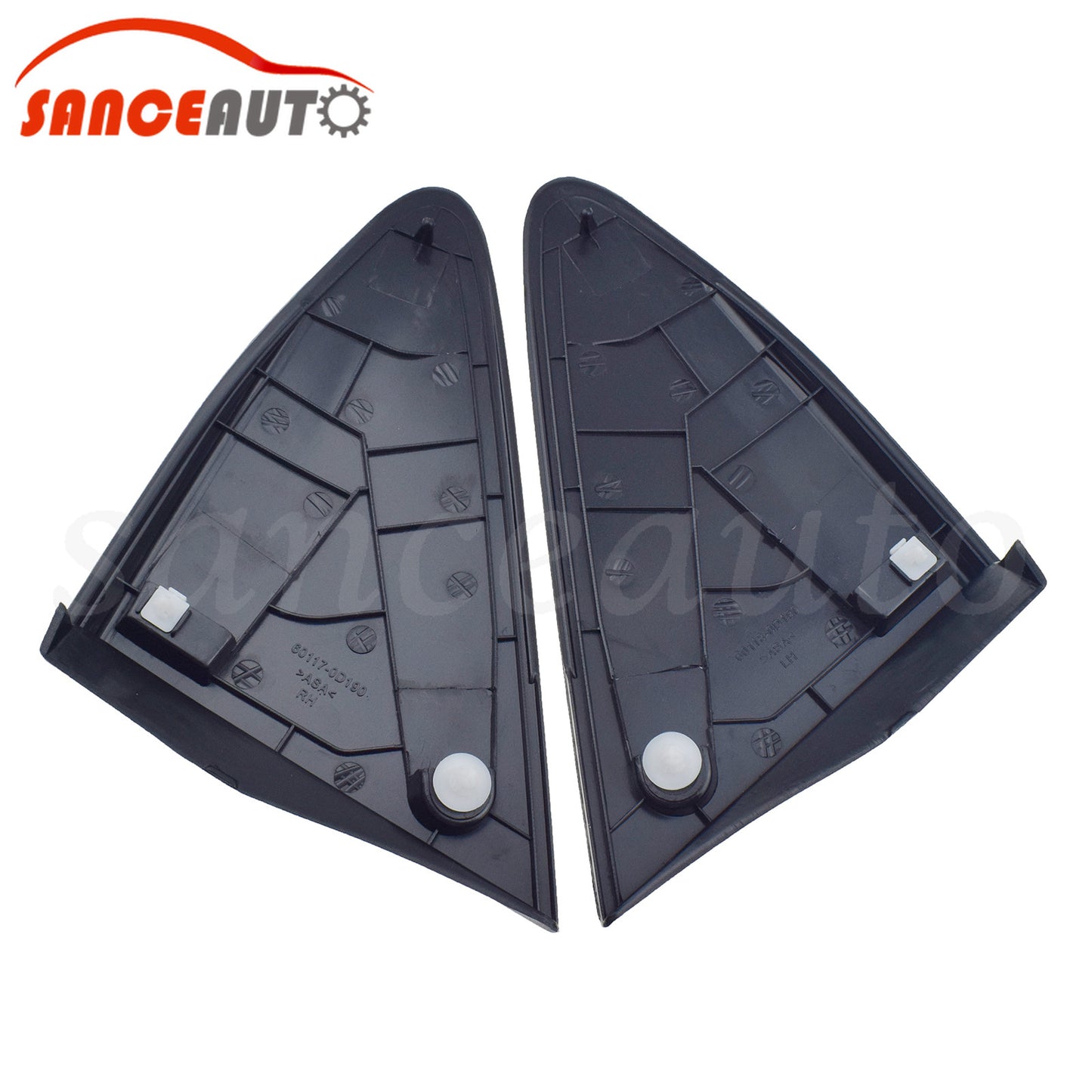Front and side mirror triangular cover trim for Yaris 2011 - 2014 - n