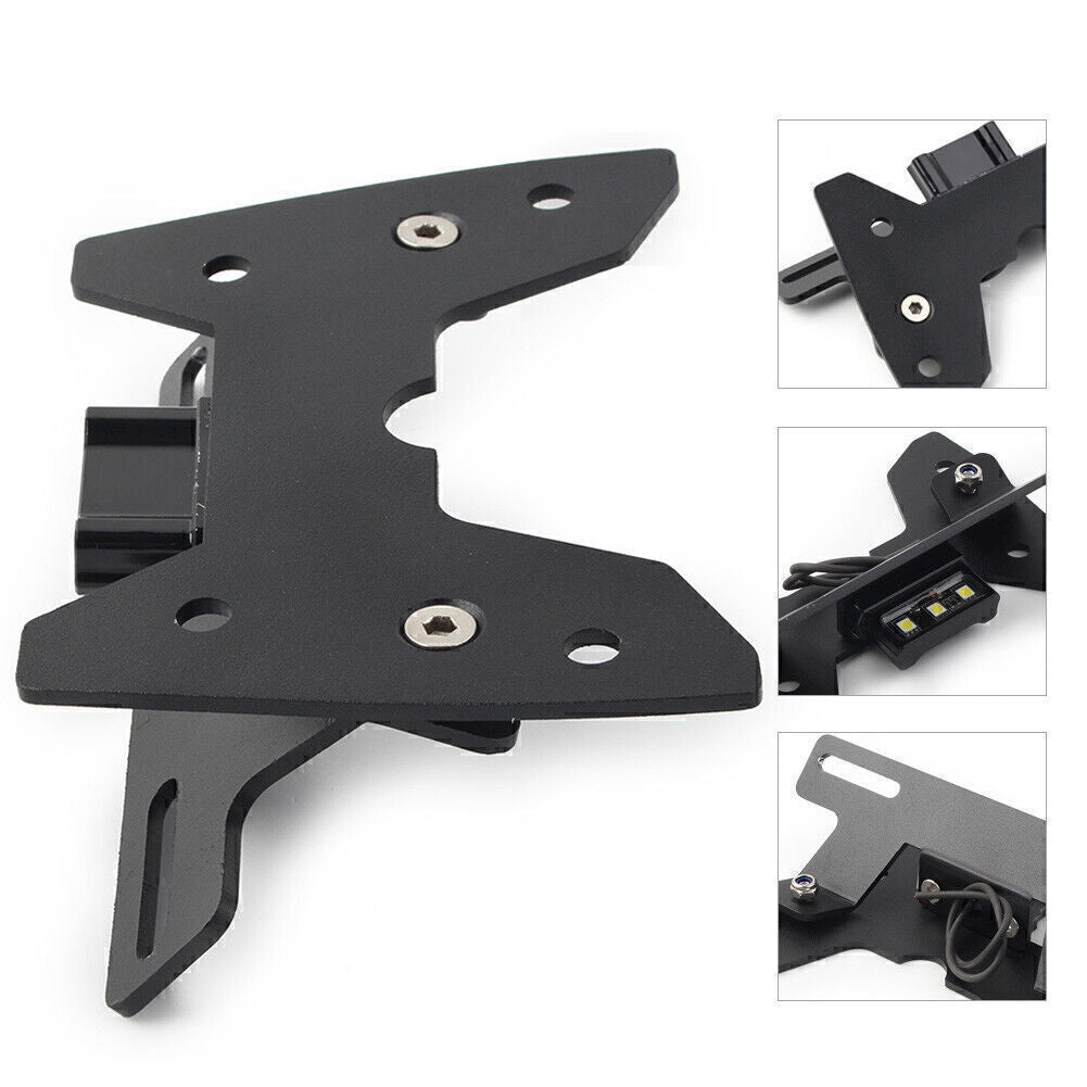 for SUZUKI GSXR 600 750 2008-2010 Motorcycle LED Tail Tidy License Plate Bracket