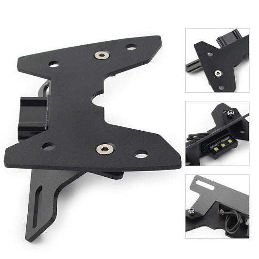 for SUZUKI GSXR 600 750 2008-2010 Motorcycle LED Tail Tidy License Plate Bracket