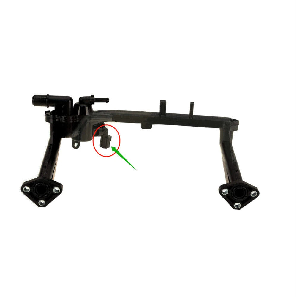Rear Coolant Water Heater Pipe Hose with Sensor for Jaguar 3.0L Supercharged V6 Q