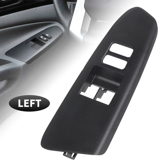 MASTER POWER WINDOW SWITCH BEZEL TRIM BLACK for Toyota Tacoma 2 Door 2012-2015