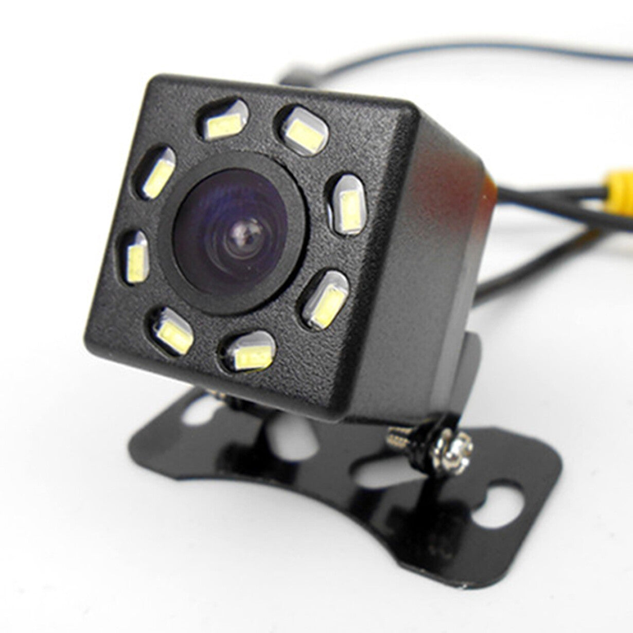 12V Car Backup Reverse Camera Kit 8 LED Night View Waterproof 170°Color Image 6M