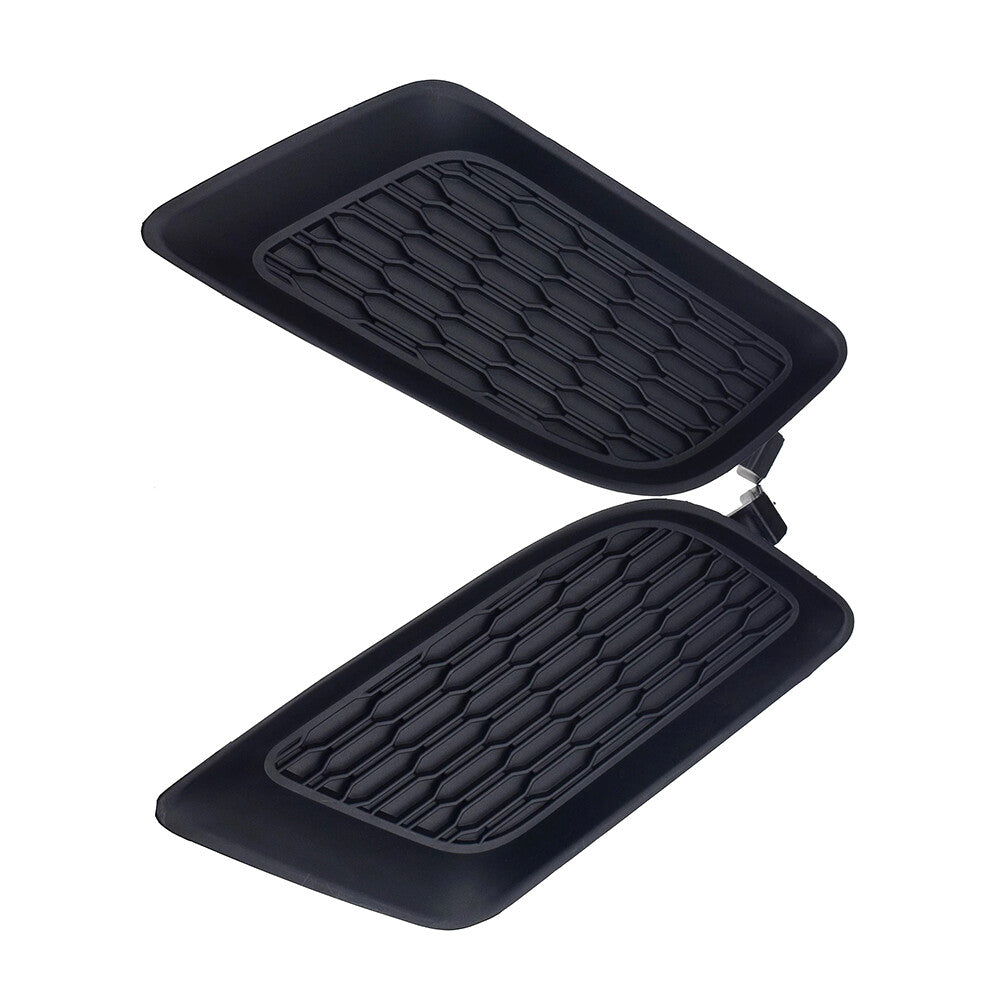 1 Pair Front Fog Light Lamp Covers Fits for 2011-2014 for Dodge for Charger Black Q