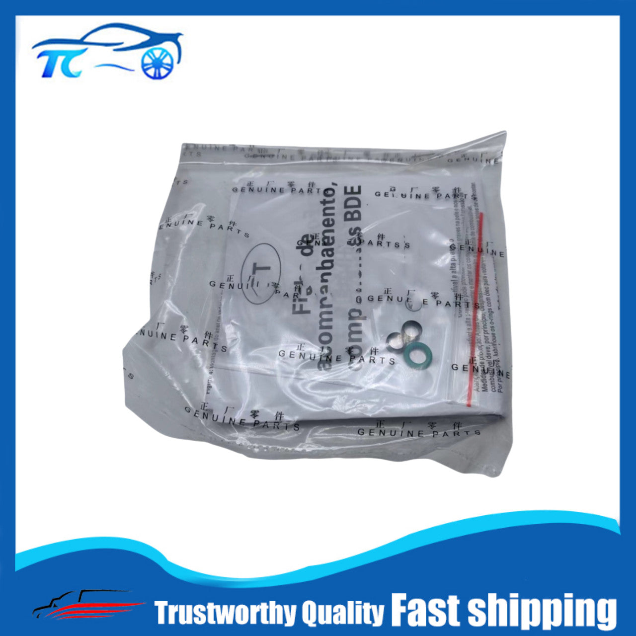 3 pieces Fit for Peugeot 208 308 for Citroen C3 C4 DS3 Fuel injector gasket assembly
