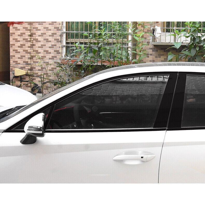 for Hyundai Sonata 20-23 Black titanium Car Window Sill Molding Strip Cover Trim n