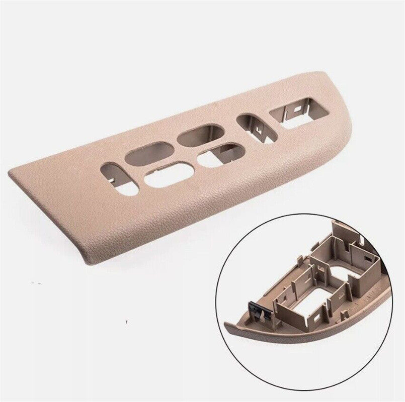 Front drive door panel TAN window switch cover for 2003-2006 for Ford Expedition