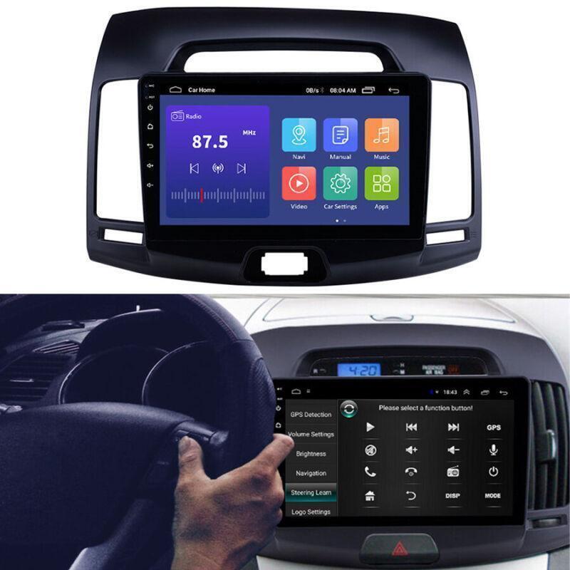 9 Android 10 Car Radio DAB DVR FM GPS Navigation for Hyundai for Elantra 2007-2011