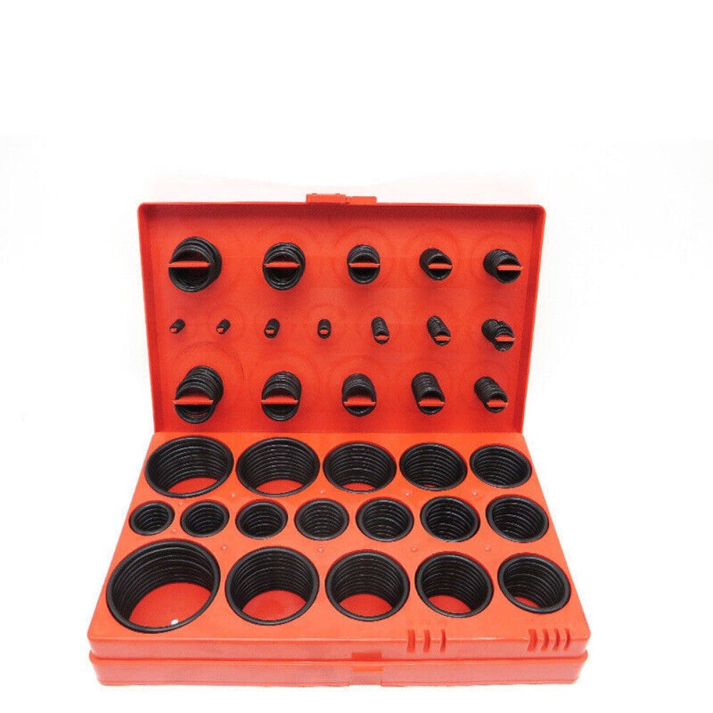429Pcs Metric Silicone O-Ring Assortment Kit Plumbing Orings Rubber Gasket Set Q