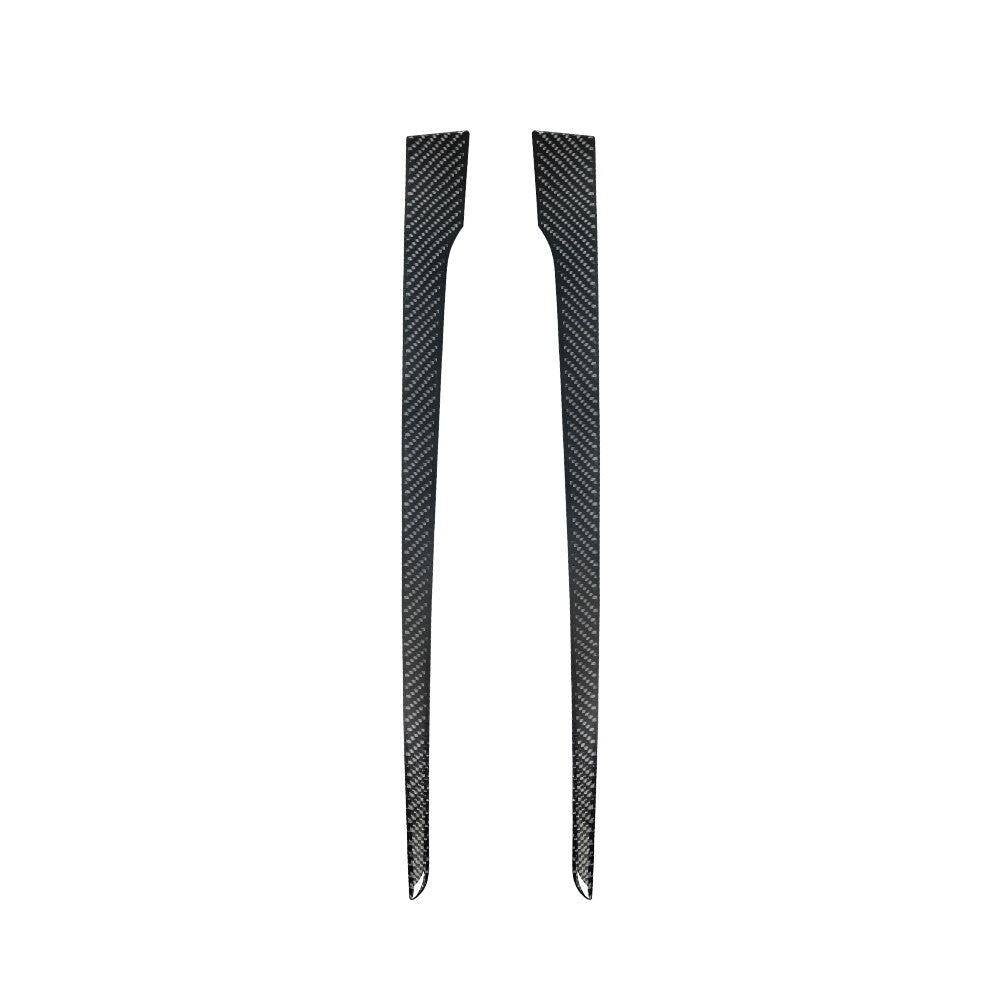 Carbon Fiber Dashboard Above Storage Frame Cover Trim For Ranger 2019-2022 v