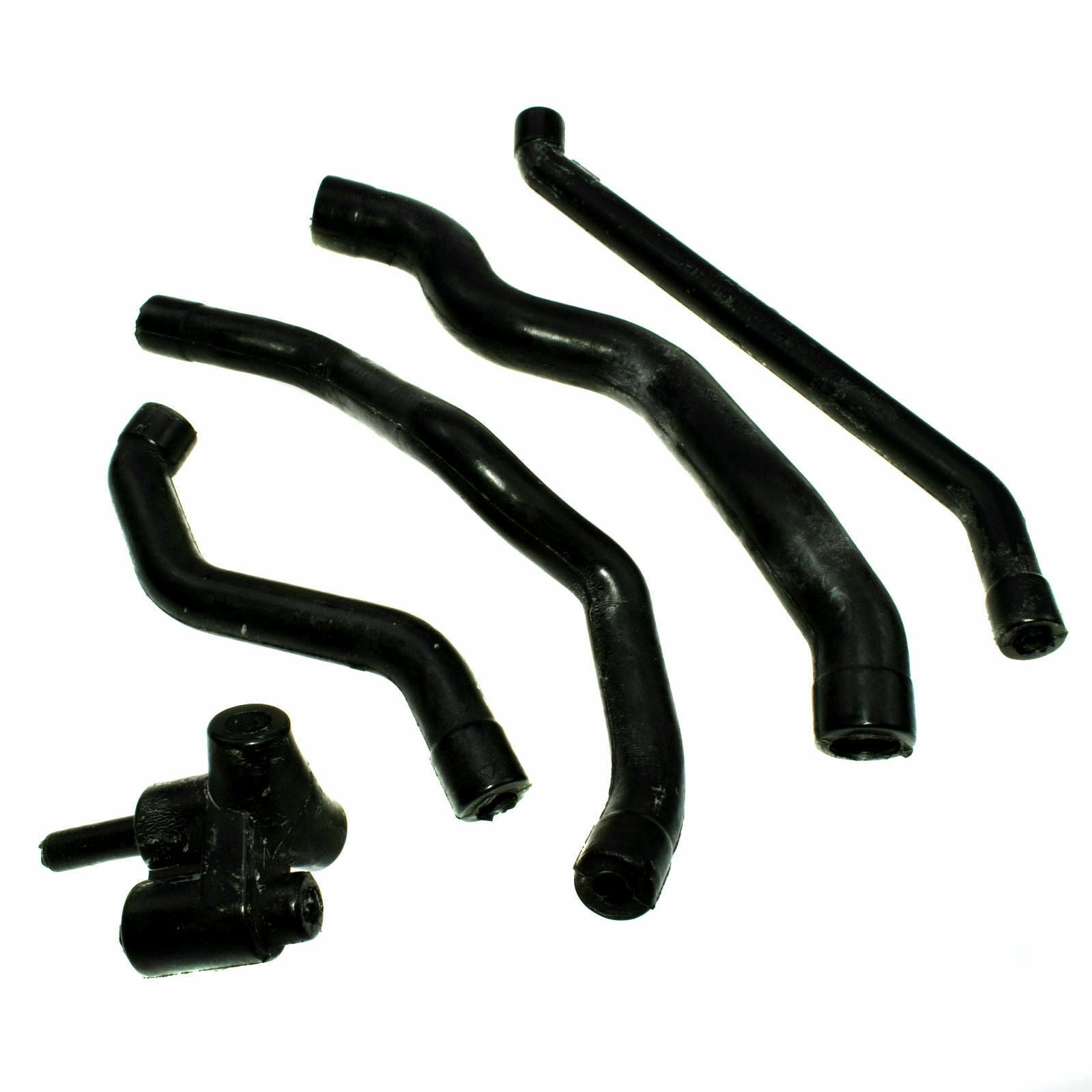 Left and right engine crankcase breathing hose kit for Mercedes E500 R500 S430 New - v