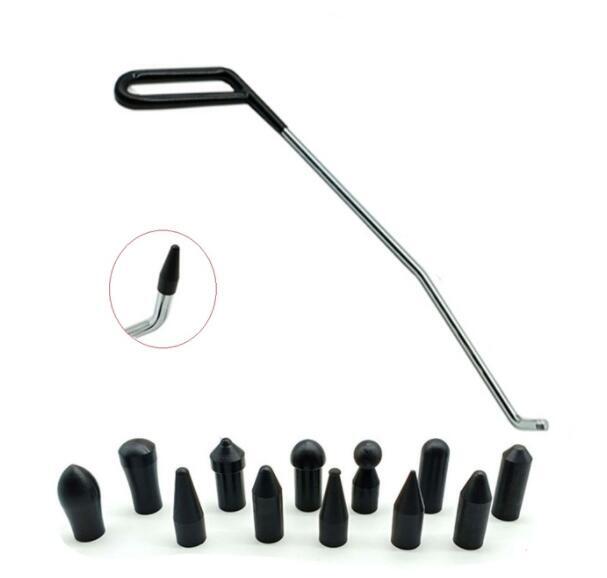 Stainless Steel Car Body Dent Removal Hooks, Push Rods for Removing Dents v
