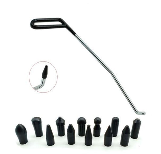 Stainless Steel Car Body Dent Removal Hooks, Push Rods for Removing Dents v