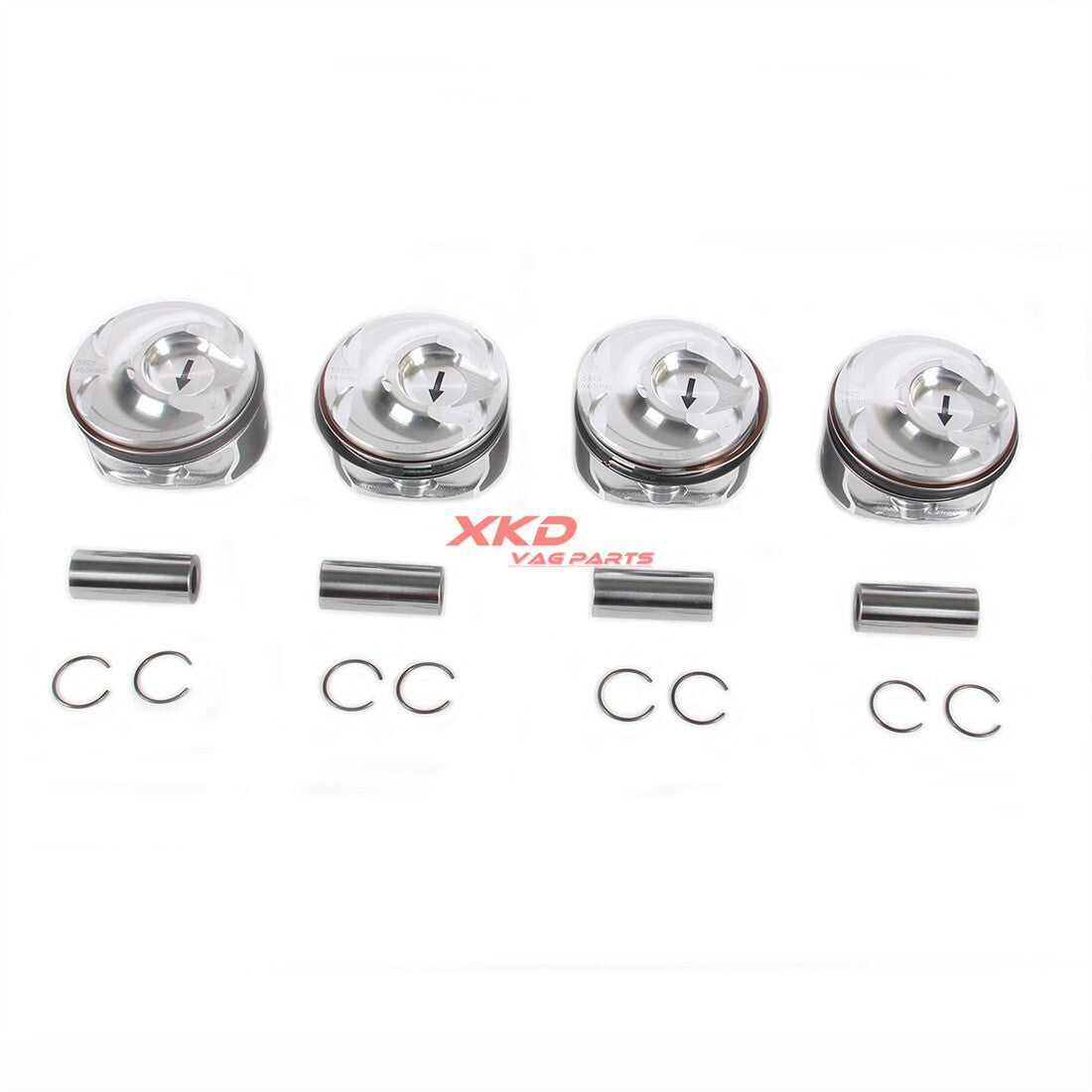2.0T Pistons Rings Set +0.5 mm Fit for Buick for Chevrolet for Saab #89018108#