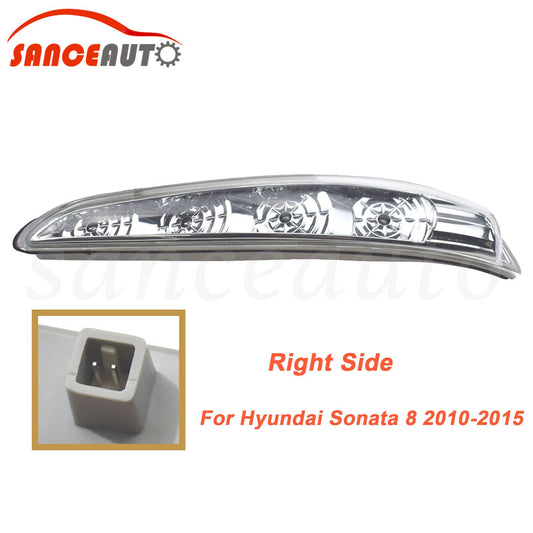 New LED turn signal light on the front right mirror of for Hyundai Sonata 2010-2015. n