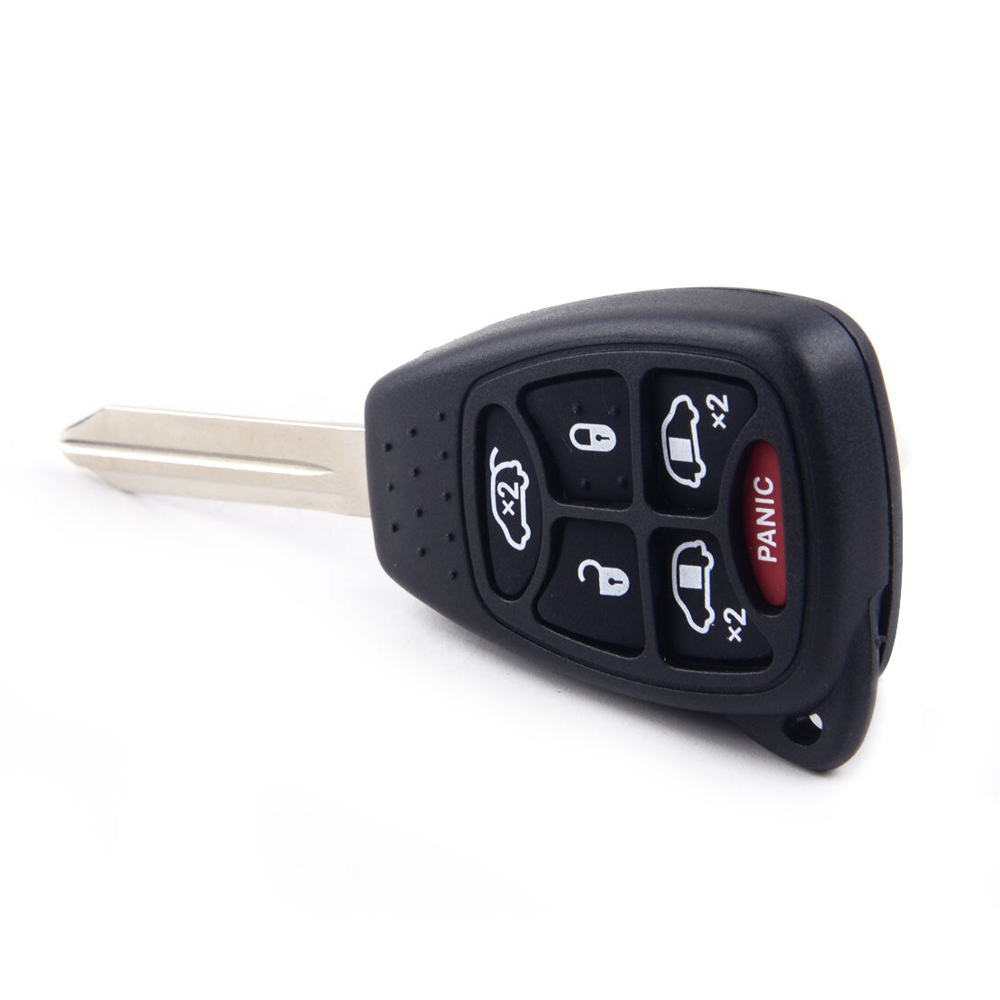 Fit for CHRYSLER for DODGE Remote Key Case Fob 5+1 Button Replacement Key Shell Q