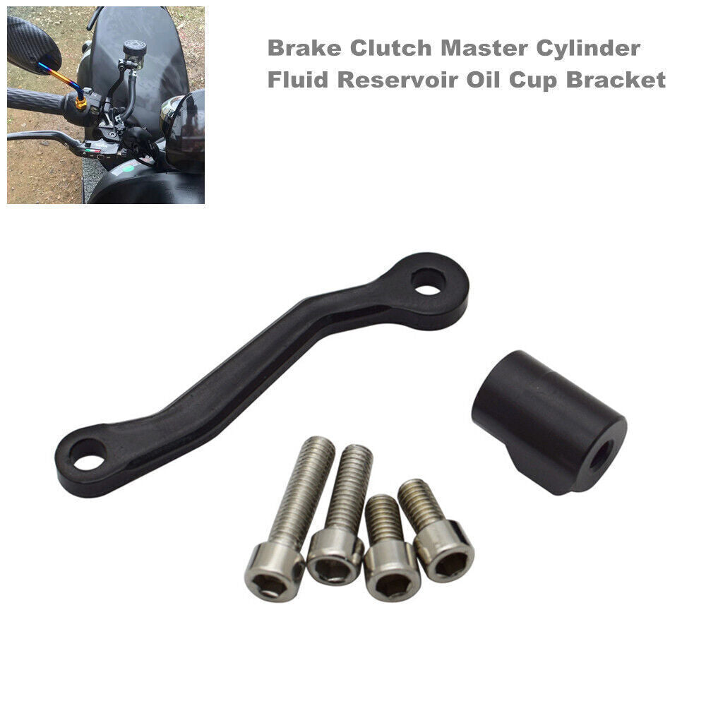 Motorcycle All-Terrain Vehicle Brake Master Cylinder Fluid Reservoir Cup Brake Mounting Kit n