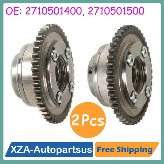 2Pcs Camshaft Exhaust + Intake Adjuster Actuator for Mercedes Benz W204/C/SLK250