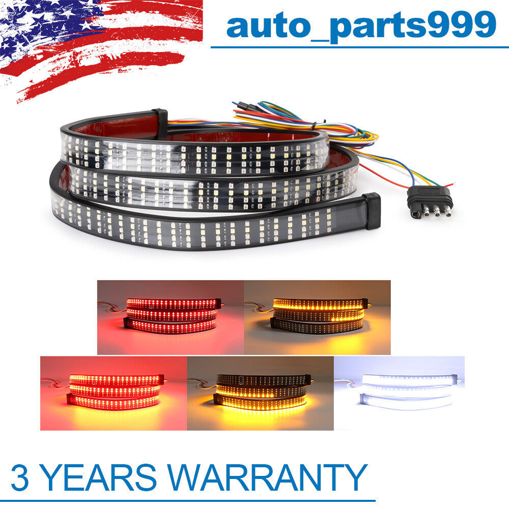 60 4-line truck tailgate light bar reverse brake taillight signal light 624 LED- n