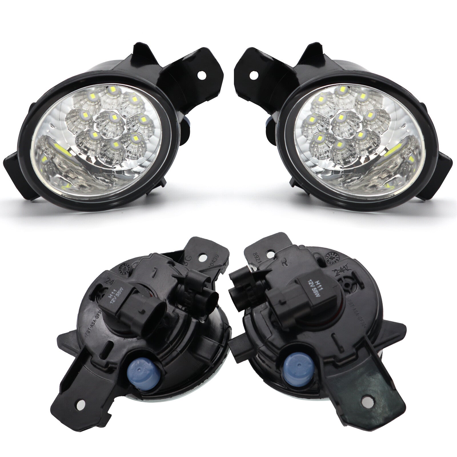 LED Front Bumper Fog Lights Lamp for Nissan Dualis J10 Pathfinder R52 Navara D23