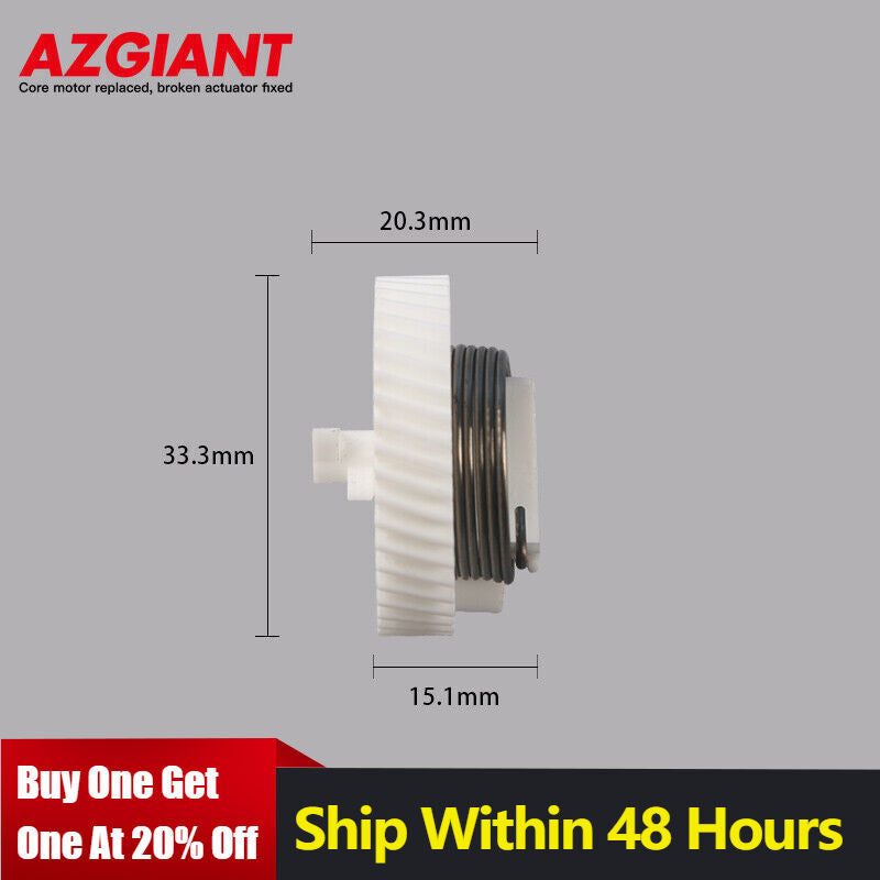 The central door lock actuator gear is suitable for Nissan Sentra models manufactured between 2007 and 2012, and between 2010 and March 2018.