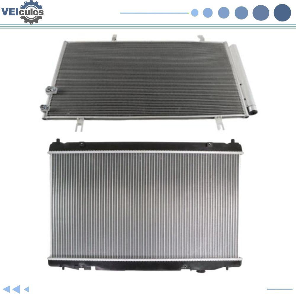 Aluminum Radiator  AC Condenser Cooling Kit For 07 08 09 for Toyota for Camry 2.4L