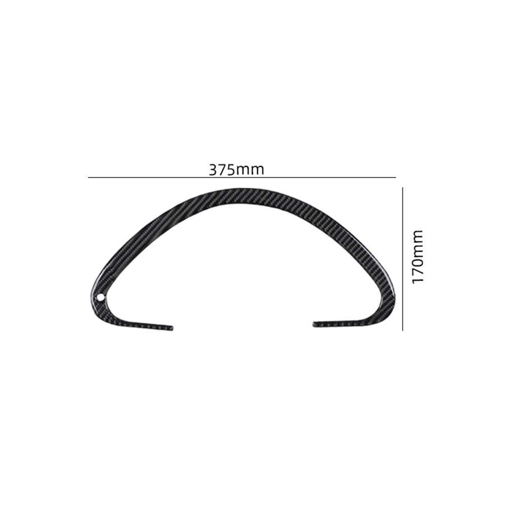 Suitable for Kia Forte K3 2019-2023 carbon fiber side door rearview mirror cover decoration- v