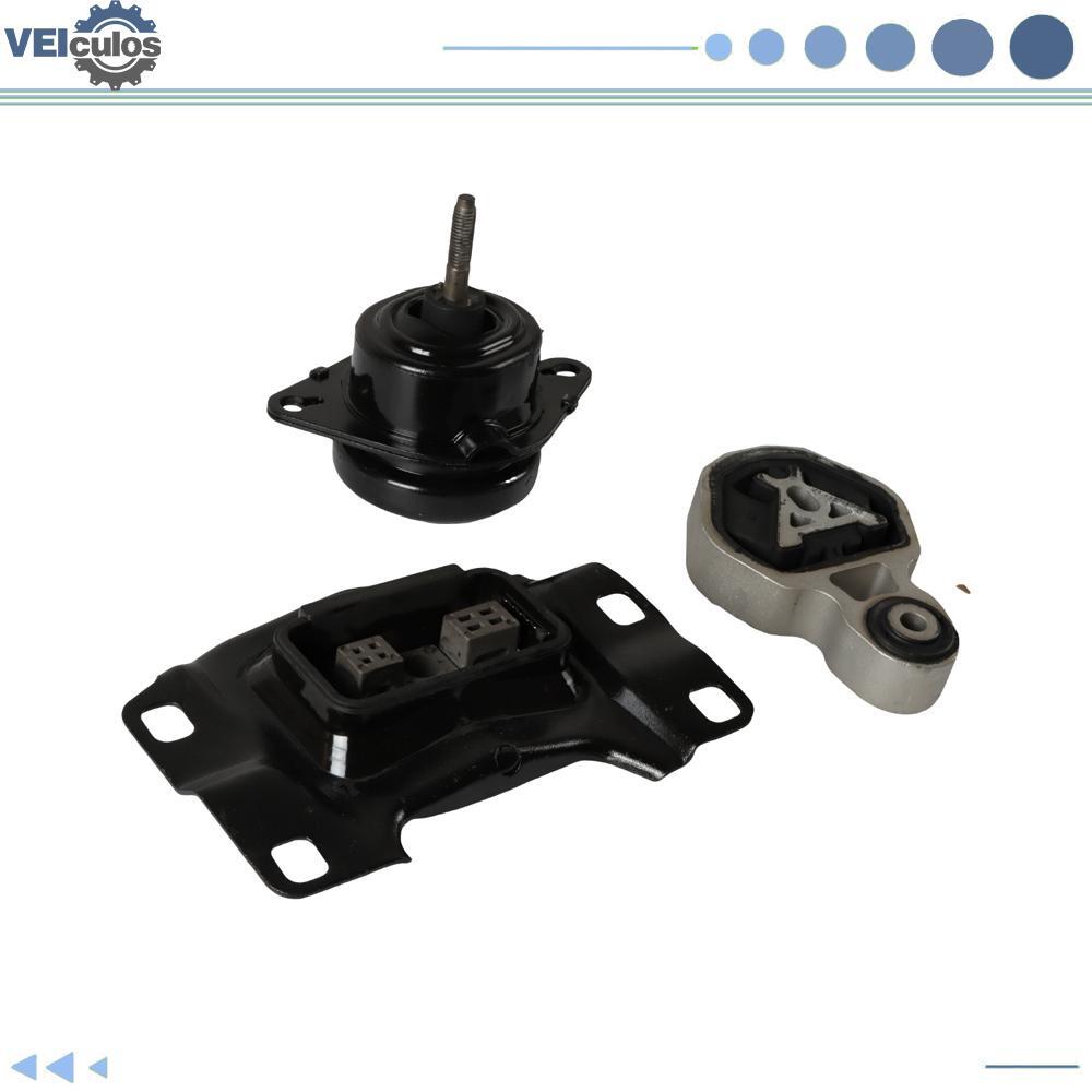 3Pcs Engine Trans Mount A5634 A5612 A5614 For 2012-2015 for Ford Explorer 2.0L Turbo