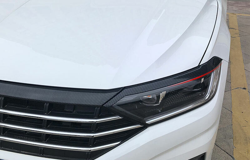 for Volkswagen for Jetta Mk7 2019-2023 Carbon Fiber Grille Grill Engine Hood Strip