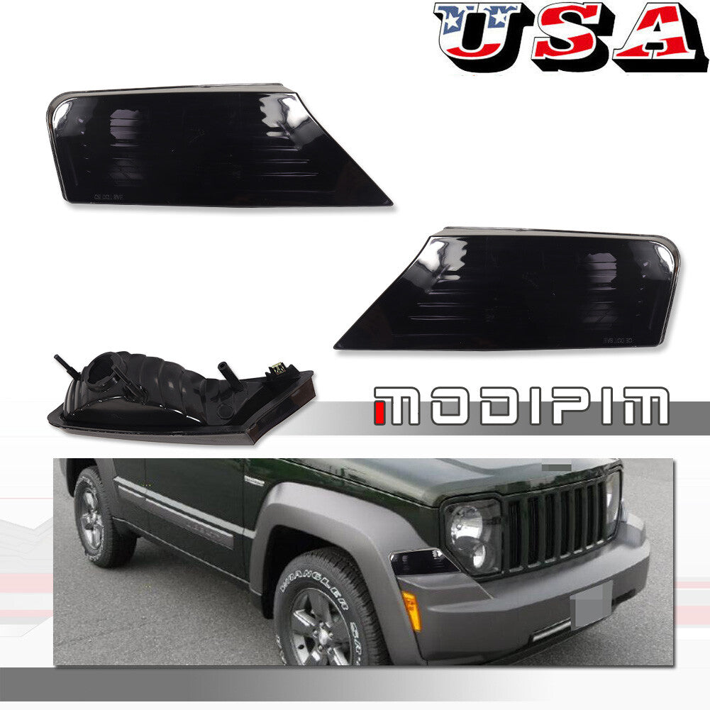Front side turn signal, stop sign, smoke, a pair suitable for 08-12 Statue of Liberty- v