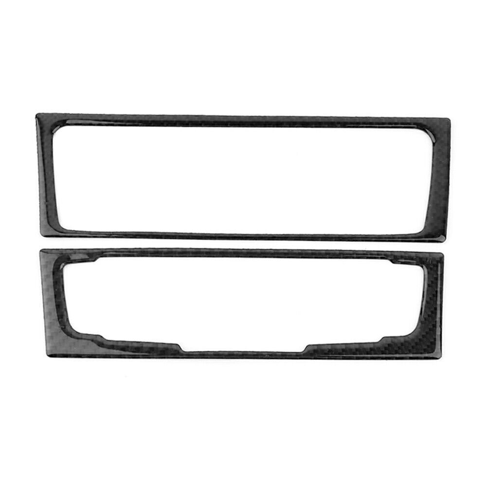 Console CD Panel Trim Cover for Audi A4 B8 A5 Q5 B7 2009-2016 Carbon Fiber Car