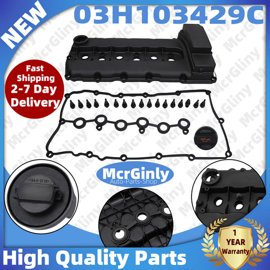Valve cover kit 03H103429C 03H103483E suitable for CC, for Passat , Touareg, Phaeton, for Audi Q7- n