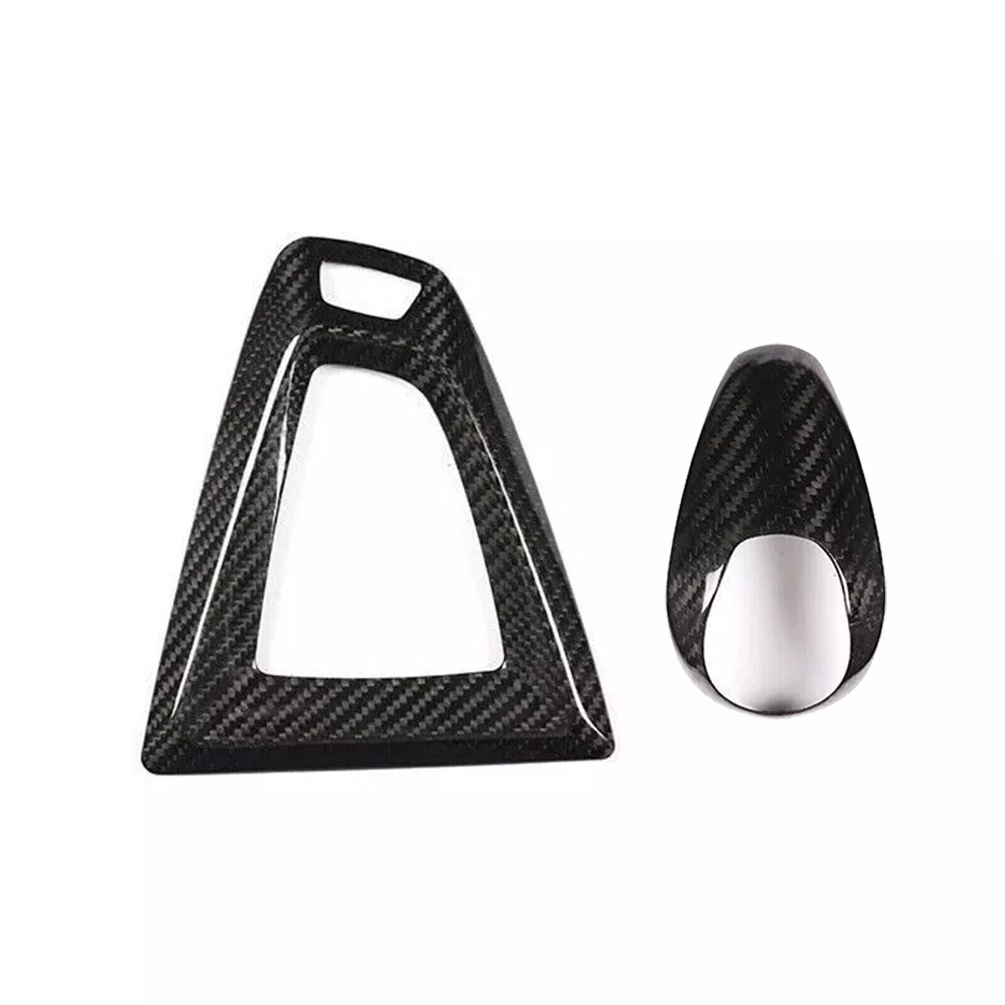 Carbon Fiber Interior Gear Box Shift Knob Trim Cover fit for Bmw M3 F80 M4 F82 AT