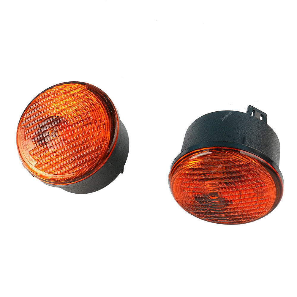 2Pcs Front Turn Signal Park Light Lamp No Bulb For 2007-2013 for Jeep for Wrangler