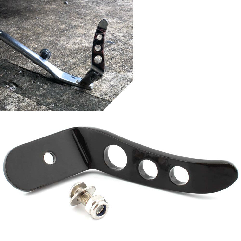 for Harley Touring FLHX Road King Black Motorcycle Stand Kickstand Extension Q