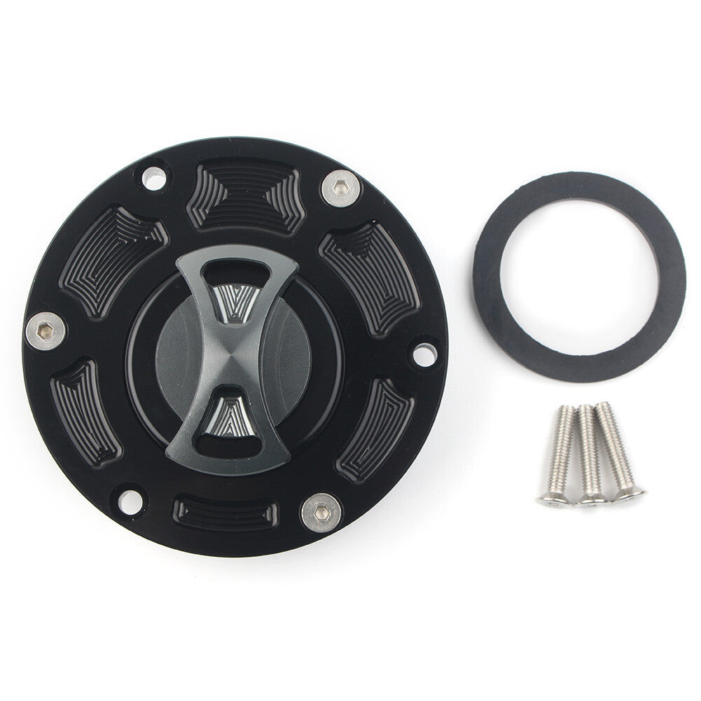 Fit for Kawasaki 250R EX250 08-2012 EX300 13-14 Fuel Gas Tank Cap Cover