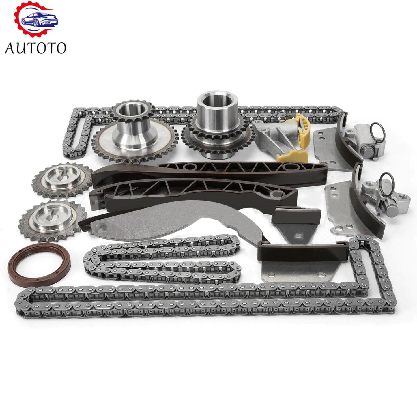 Timing Chain Kit Fits for Hyundai 2001-2016 I800 for KIA Sorento MPV H1 2.5L D4CB