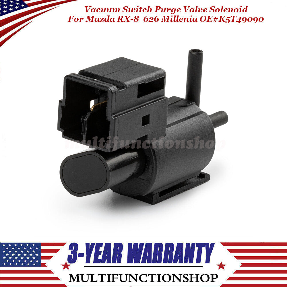 Vacuum Switch Purge Valve Solenoid for Mazda RX-8 Protege 626 Millenia K5T49090 Q