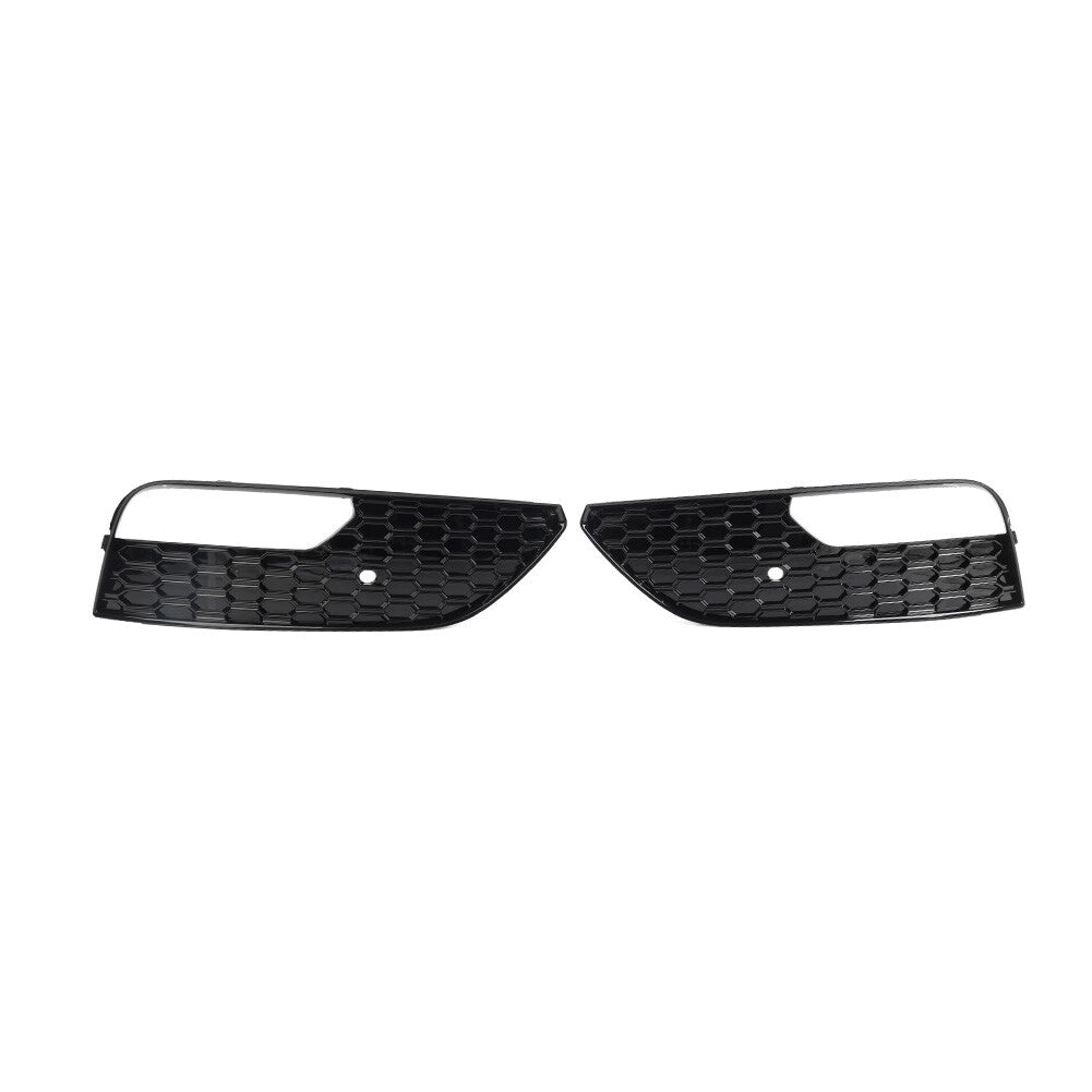 Mesh Front Bumper Fog Light Lamp Frame Grill Lower Grille for Audi A3 2012-2016