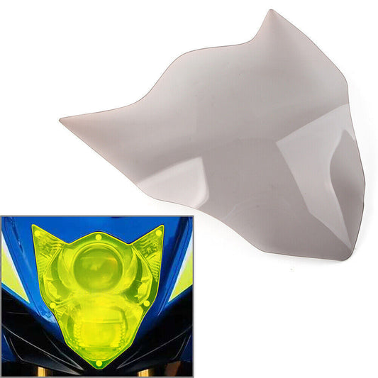 Front Headlight Cover Shield Lens Protector Smoke for SUZUKI GSX-R600 2014-2020 Q