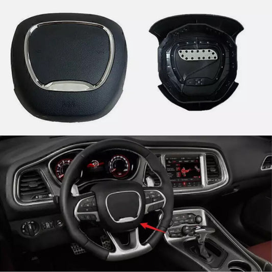Driver Steering Wheel Cover for Dodge for Challenger Charger Durango SRT2015-2024