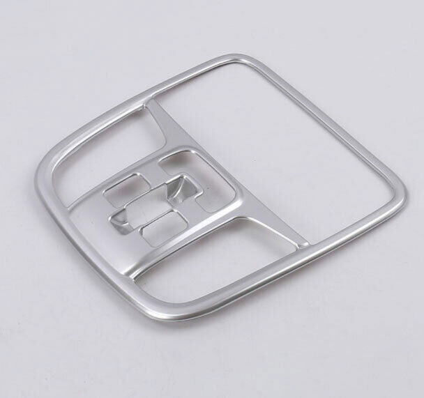 Car Front Reading Lamp Frame Cover Trim for Kia Sportage 2017-2020 Matte Silver