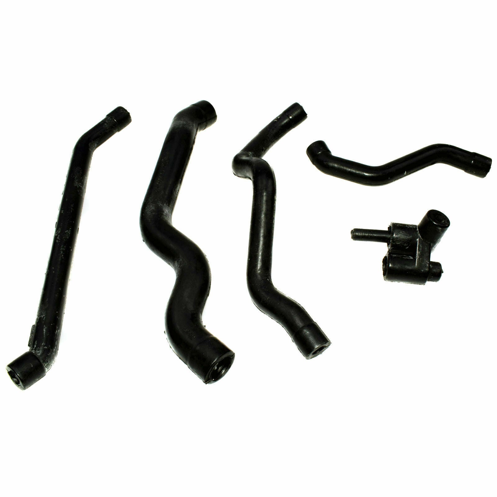 Left and right engine crankcase breathing hose kit for Mercedes E500 R500 S430 New - v