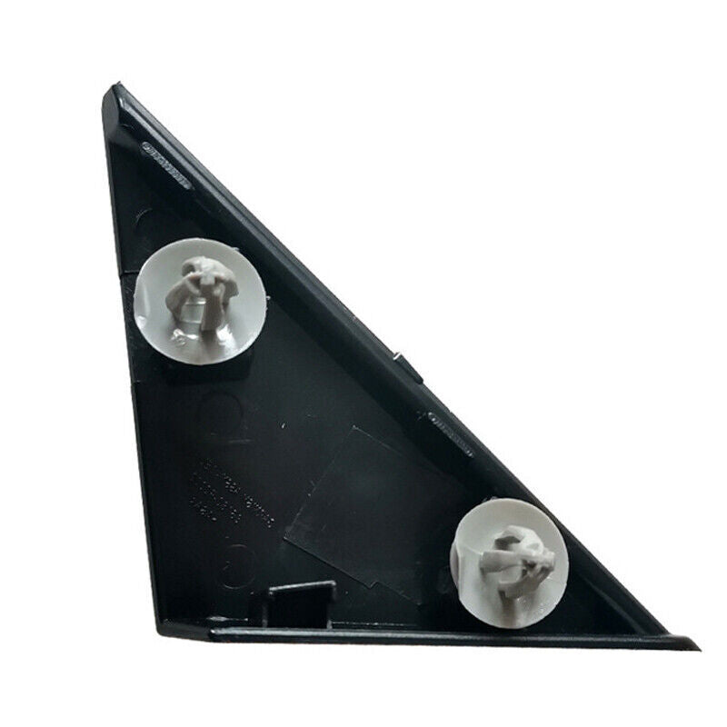 2-piece window mirror mudguard corner molding triangular decoration for modern for Elantra 2017-20