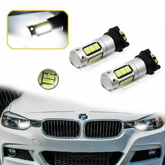 2x CANBUS for BMW 3 series DRL daytime running light xenon LED bulb PW24W F30 F31