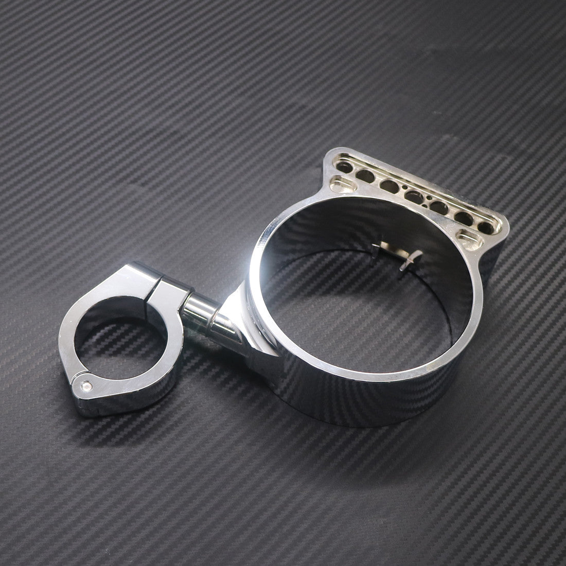 39mm/16 Chrome Side Mount Speedo Relocation Bracket for Harley Sportster 883 1200 Q